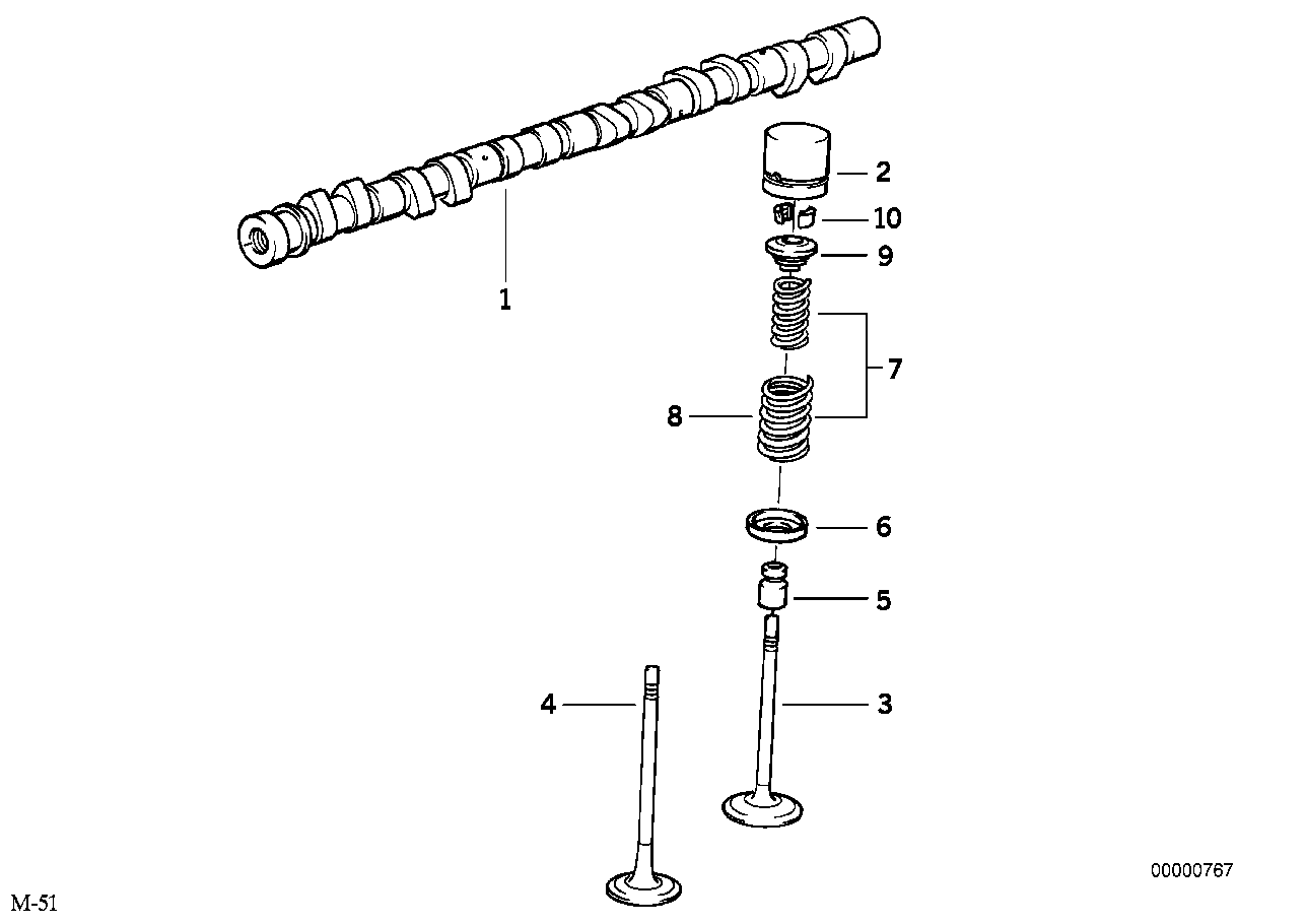 BMW 11 32 1 739 299 - Tappet / Rokçu furqanavto.az