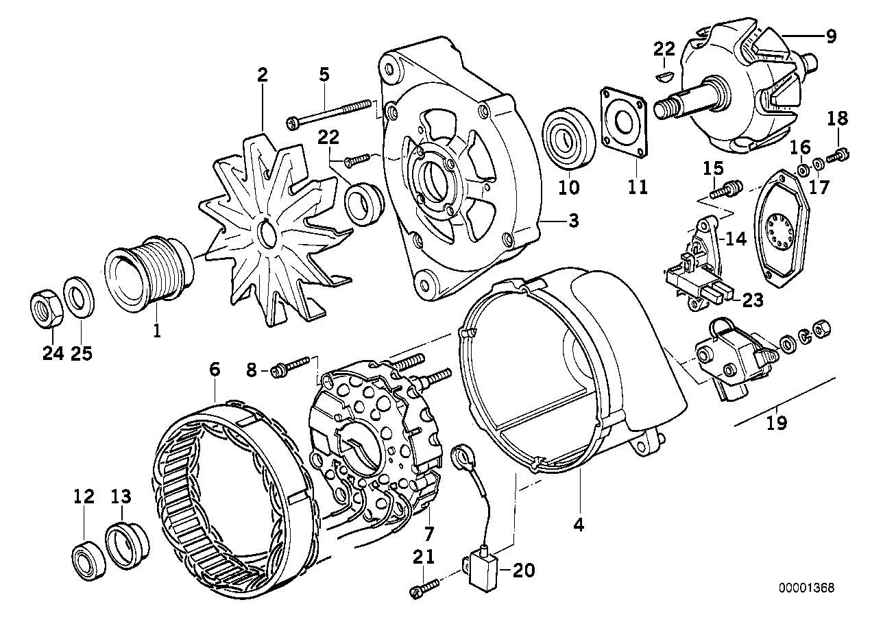 BMW 12311747246 - Poşinq furqanavto.az