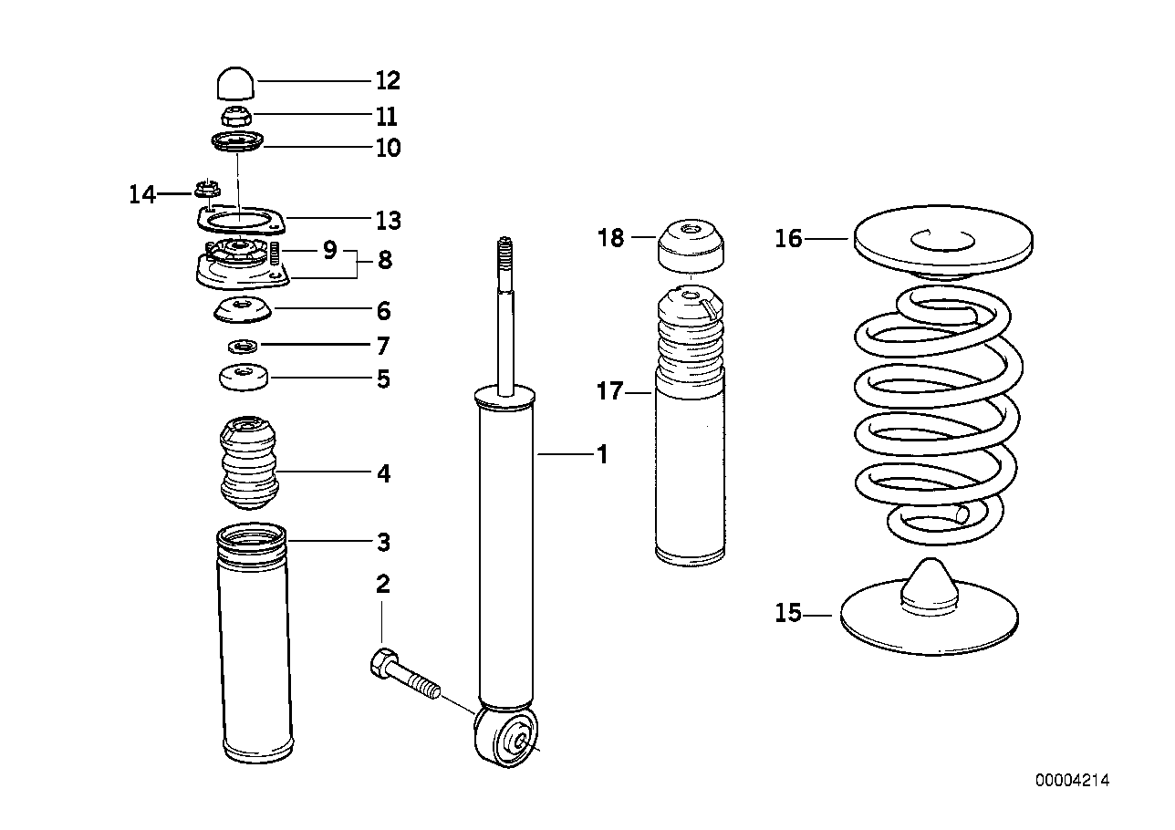 BMW 33 53 1 136 395 - Rezin tampon, asma furqanavto.az