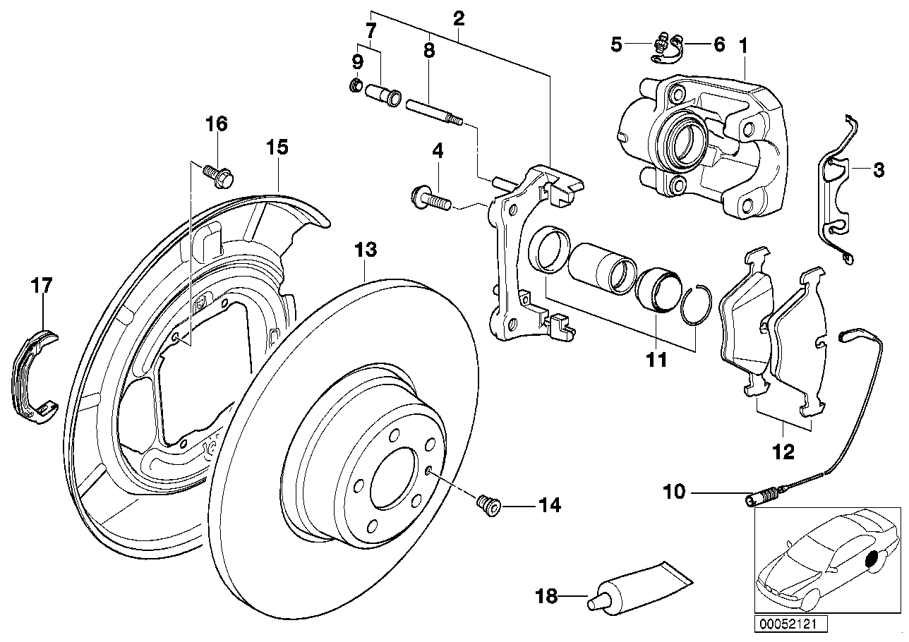 Alpina 34216767060 - Əyləc Diski furqanavto.az