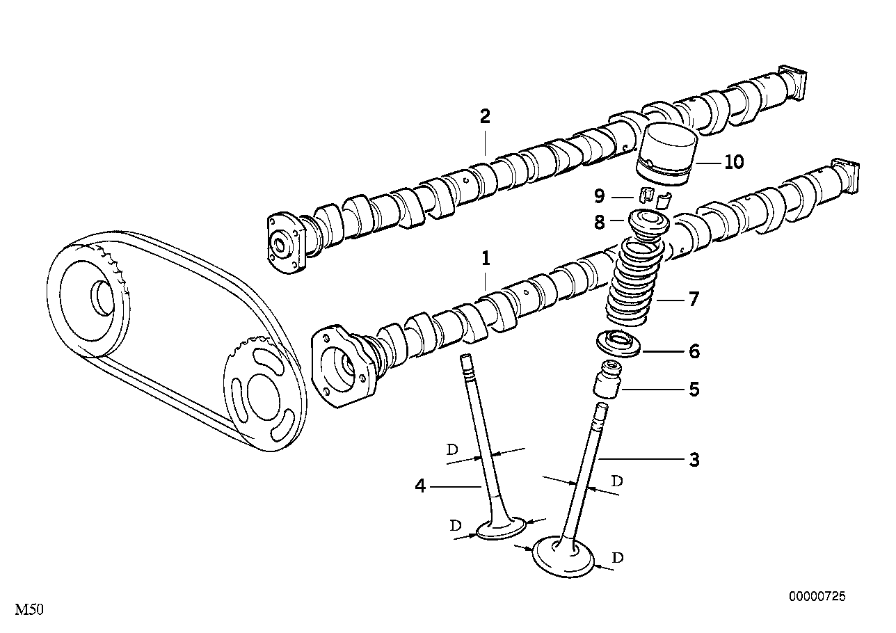 BMW 11 32 1 748 884 - Tappet / Rokçu furqanavto.az