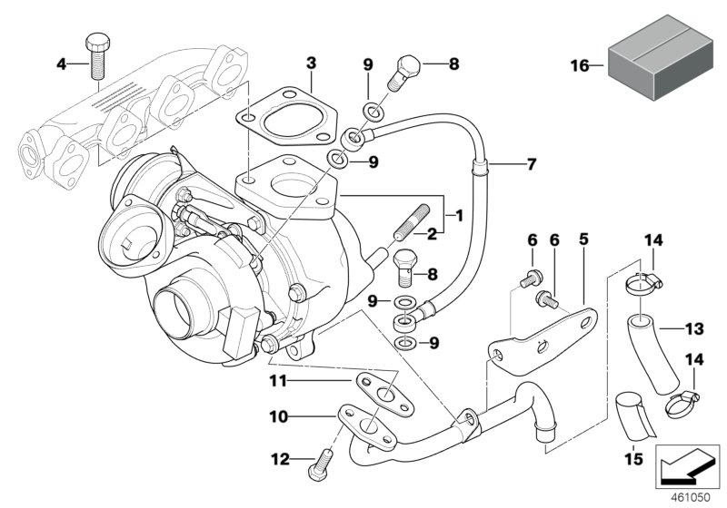 BMW 11427781470 - Neft borusu, doldurucu furqanavto.az