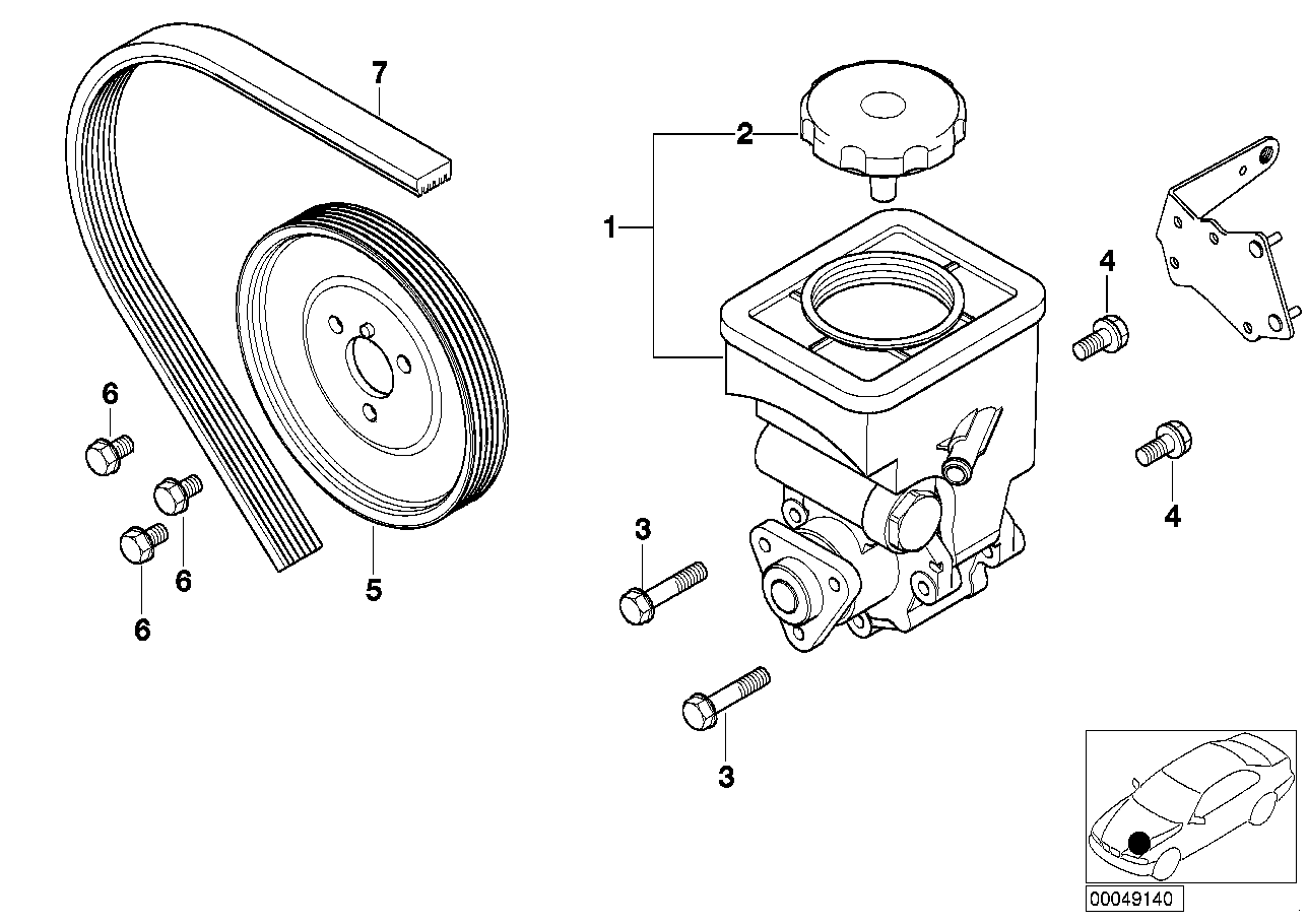 OM 32411095155 - Hidravlik nasos, sükan sistemi furqanavto.az