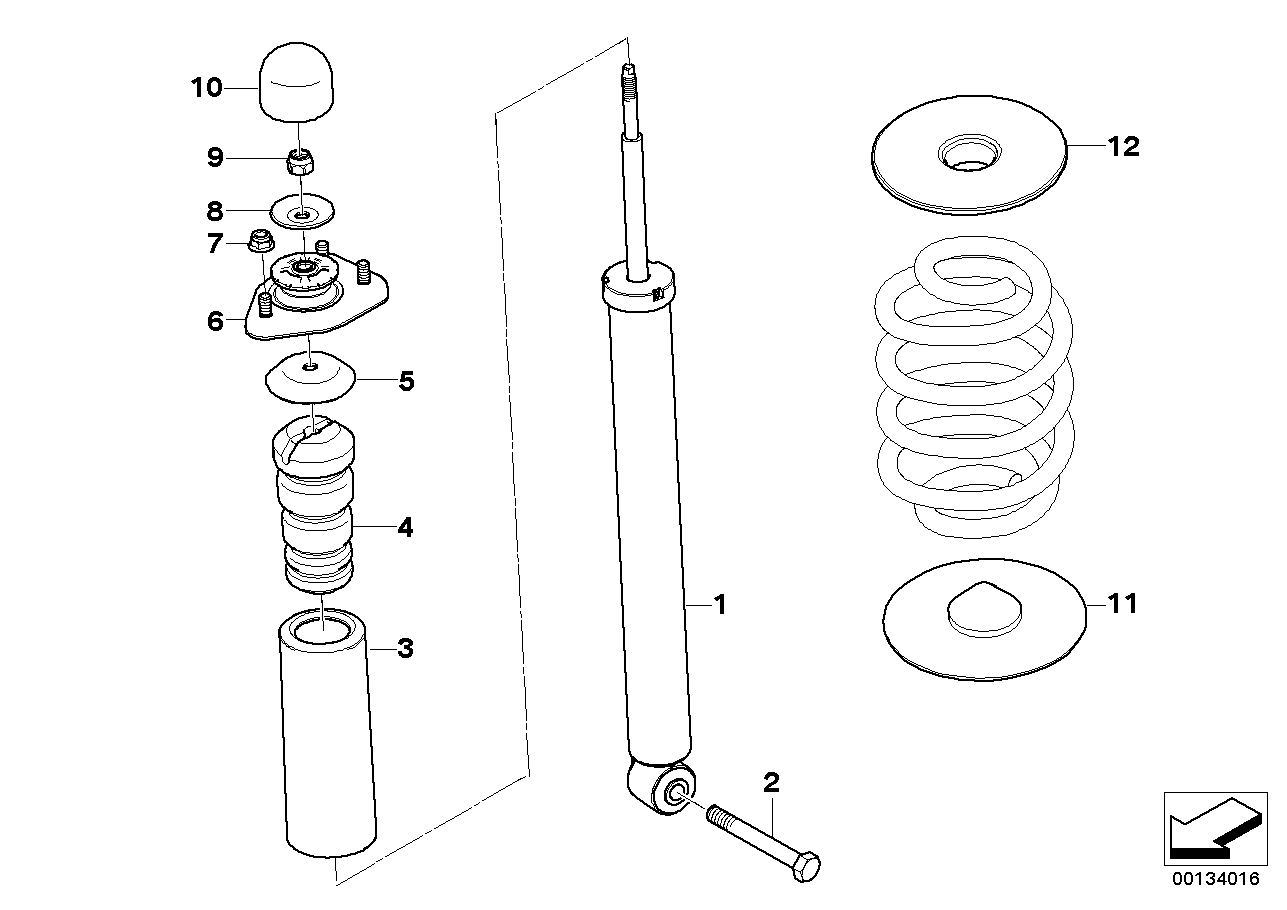 Mini 33503450542 - Üst Strut Montajı furqanavto.az