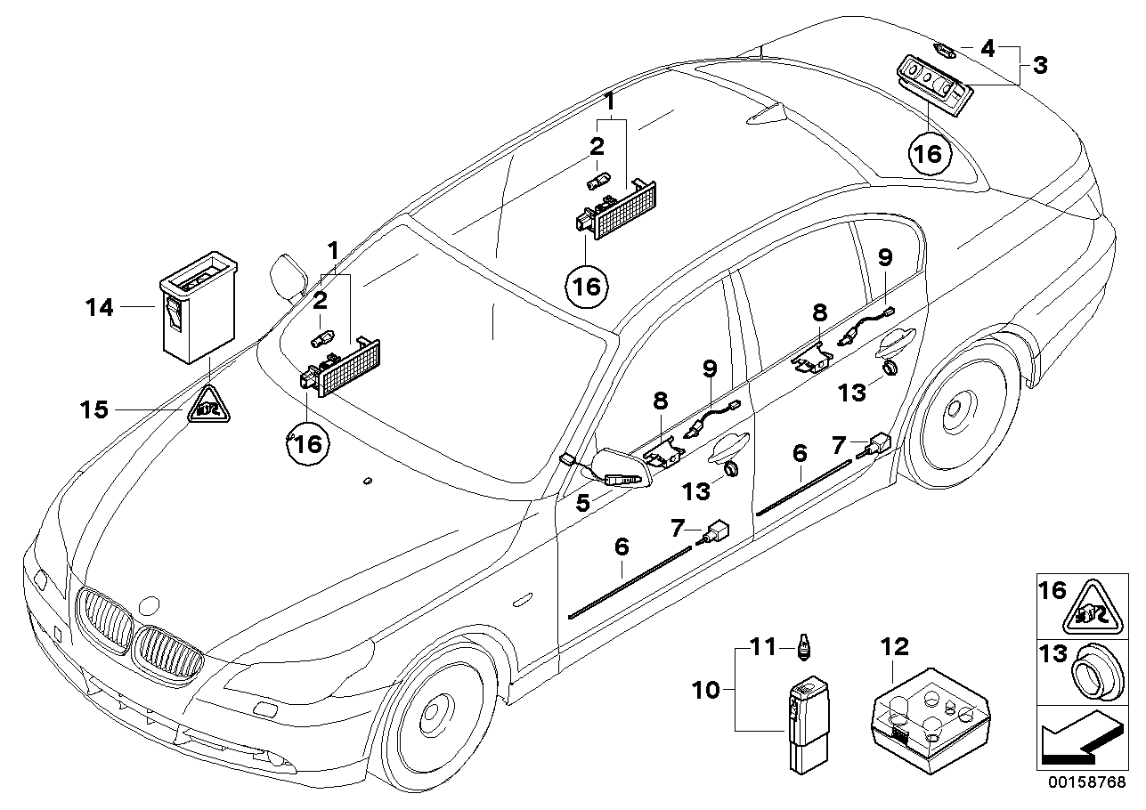 VW 63217160797 - Lampa, alət işıqlandırması furqanavto.az