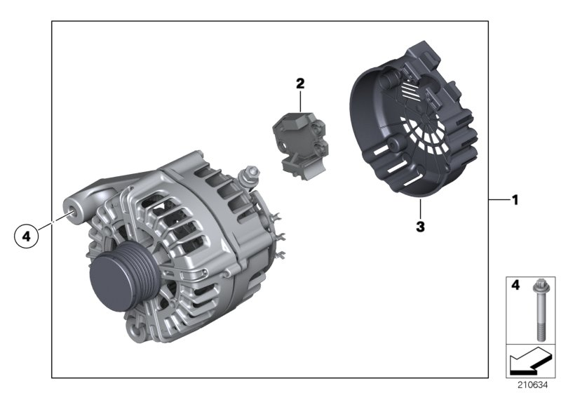 BMW 12318578609 - Alternator furqanavto.az