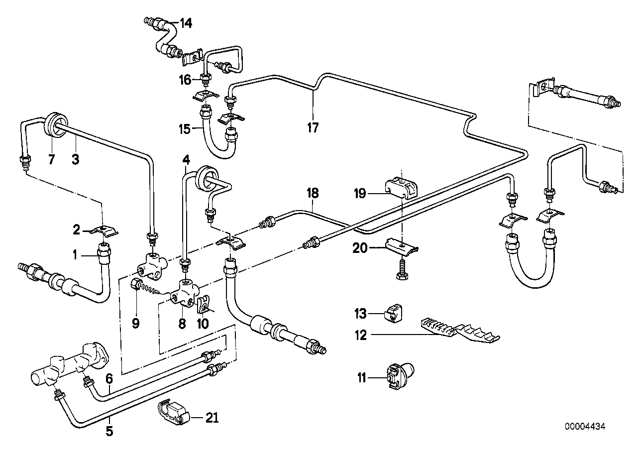 BMW 34321159878 - Əyləc şlanqı furqanavto.az