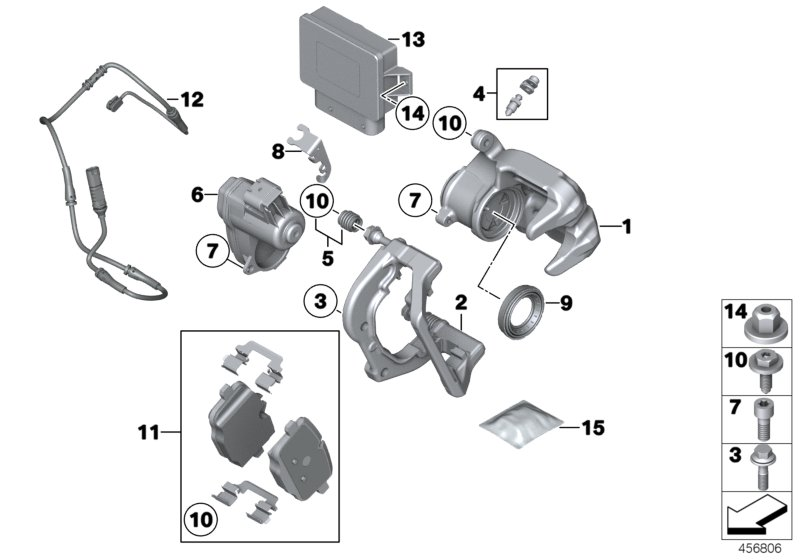 BMW (BRILLIANCE) 34 35 6 791 962 - Xəbərdarlıq Kontakt, əyləc padinin aşınması furqanavto.az