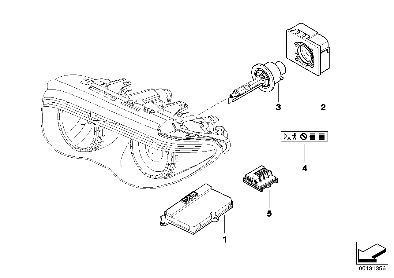 Mini 63126907488 - İdarəetmə bloku, işıqlar furqanavto.az