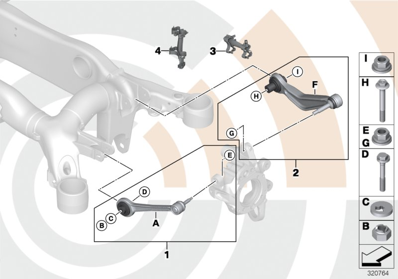 BMW 33 32 2 347 993 - Yolun idarəedici qolu furqanavto.az