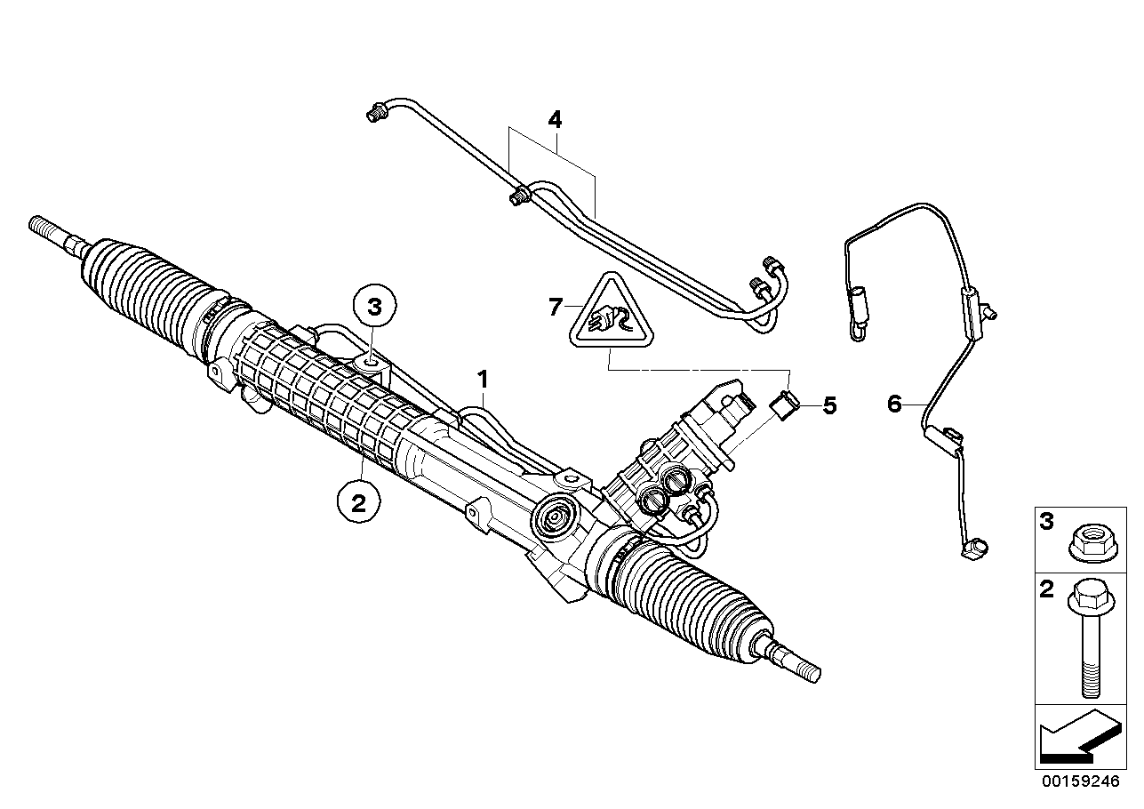 BMW 32 10 6 777 272 - Sükan qurğusu furqanavto.az