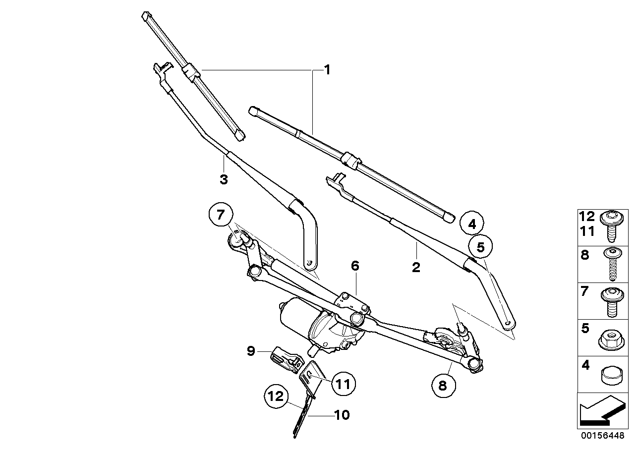 BMW 61 61 0 038 895 - Sülən Bıçağı furqanavto.az