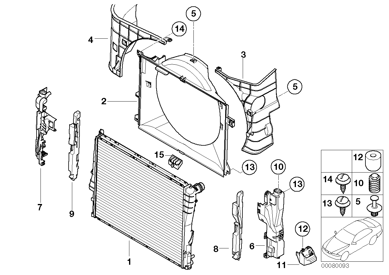 BMW 17102228941 - Radiator, mühərrikin soyudulması furqanavto.az