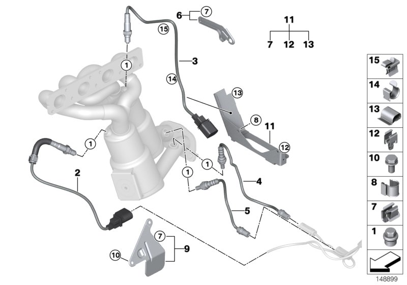 BMW 117875 47313 - Lambda Sensoru furqanavto.az