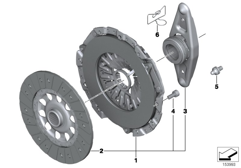 BMW 21 20 7 567 842 - Debriyaj dəsti furqanavto.az