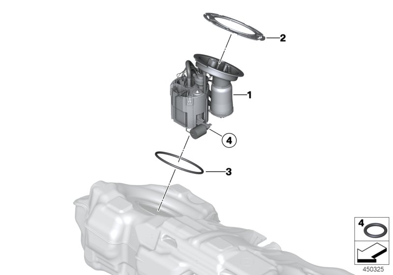 BMW 16117243975* - Delivery module furqanavto.az