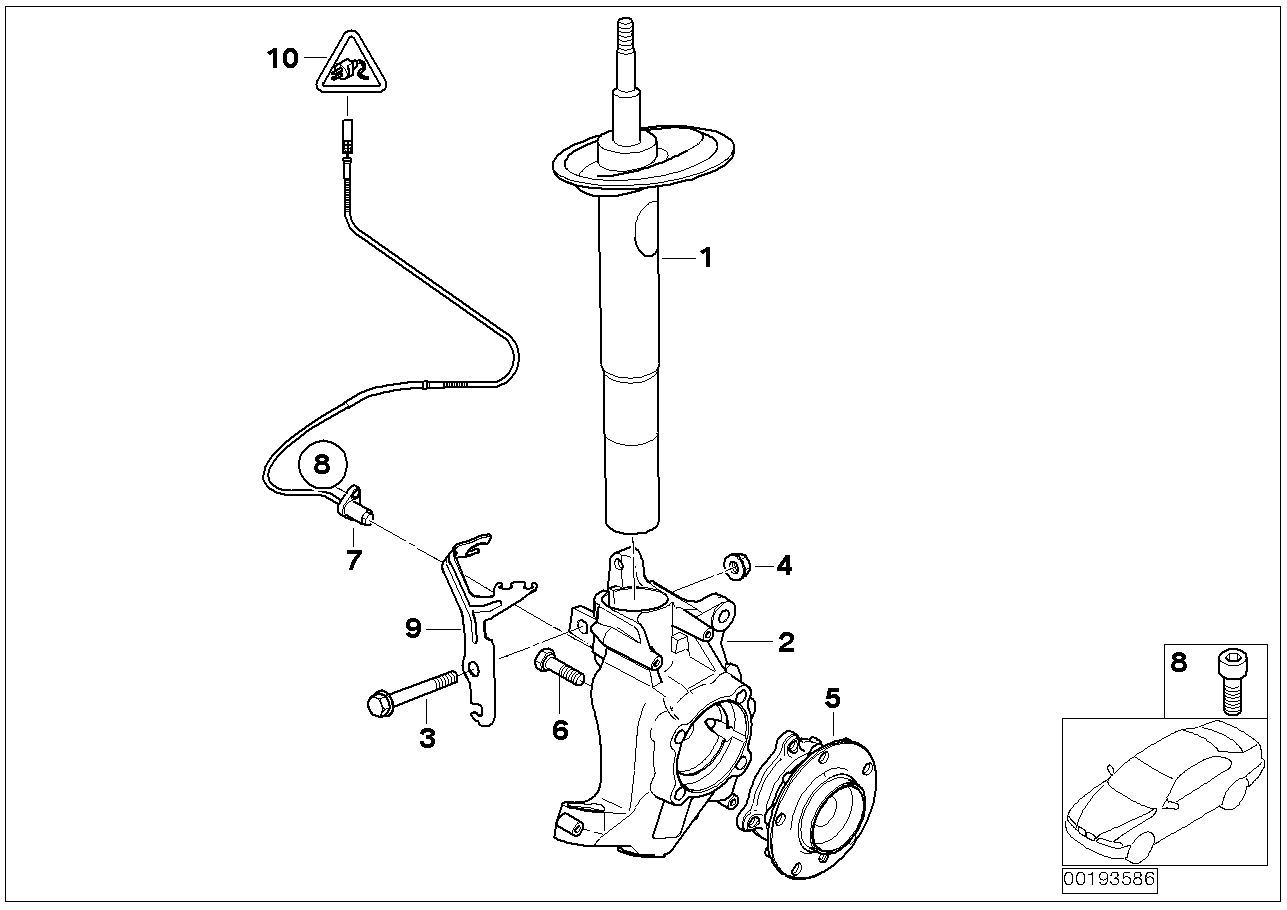 BMW 31 31 6 768 797 - Amortizator furqanavto.az