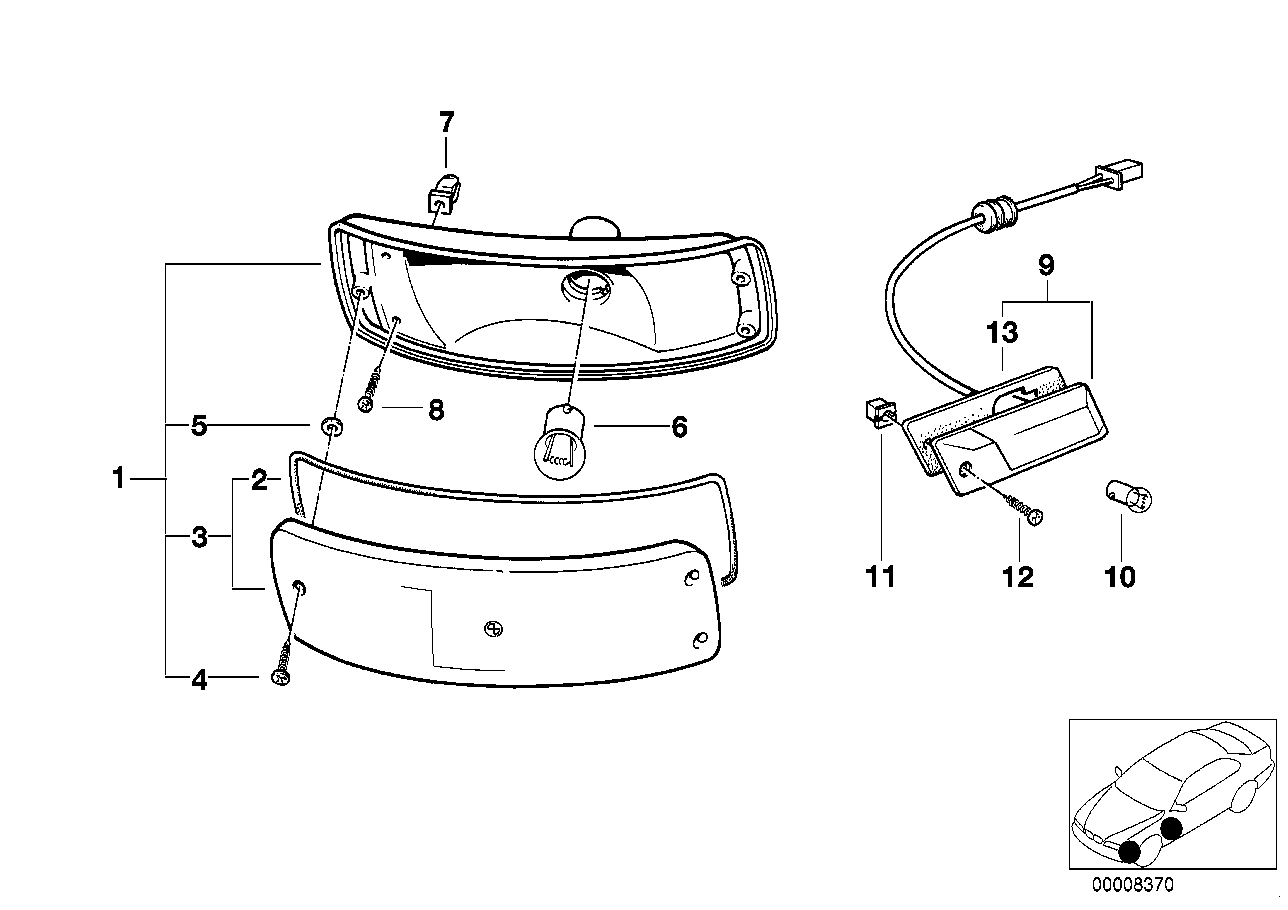 Mini 07 11 9 978 373 - Lampa, alət işıqlandırması furqanavto.az