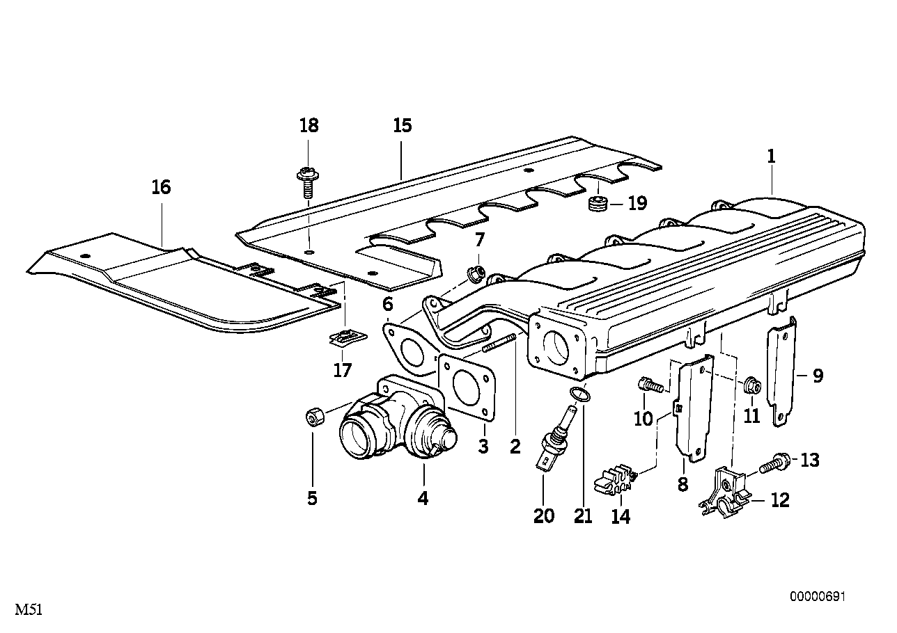 AUDI 11712246145 - EGR-valve furqanavto.az