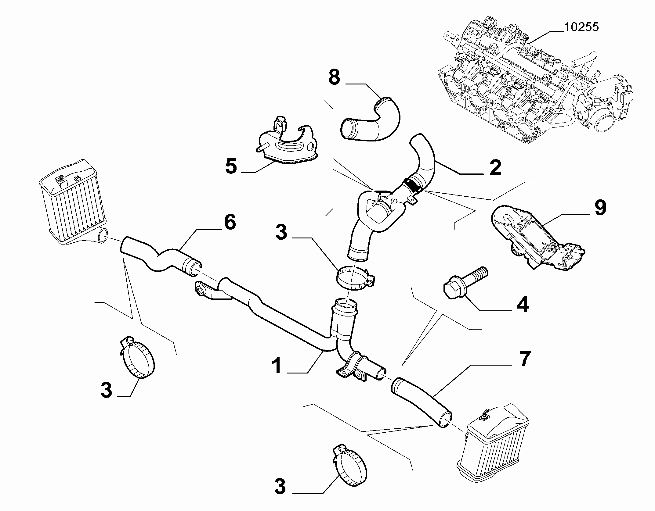 Maserati 55219294 - Sensor, suqəbuledici manifold təzyiqi furqanavto.az