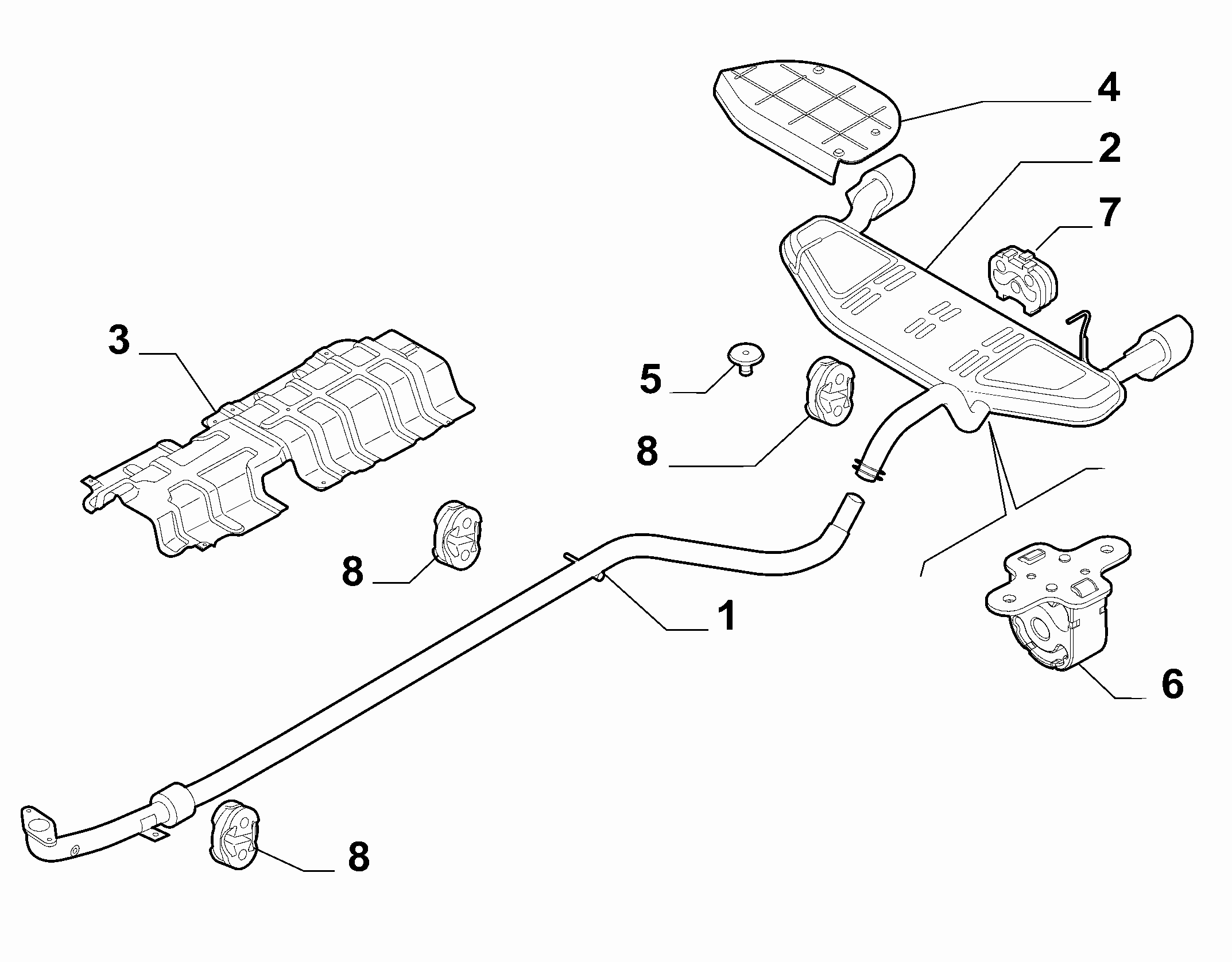 FIAT 51.817.964 - Dəstək kol, stabilizator furqanavto.az