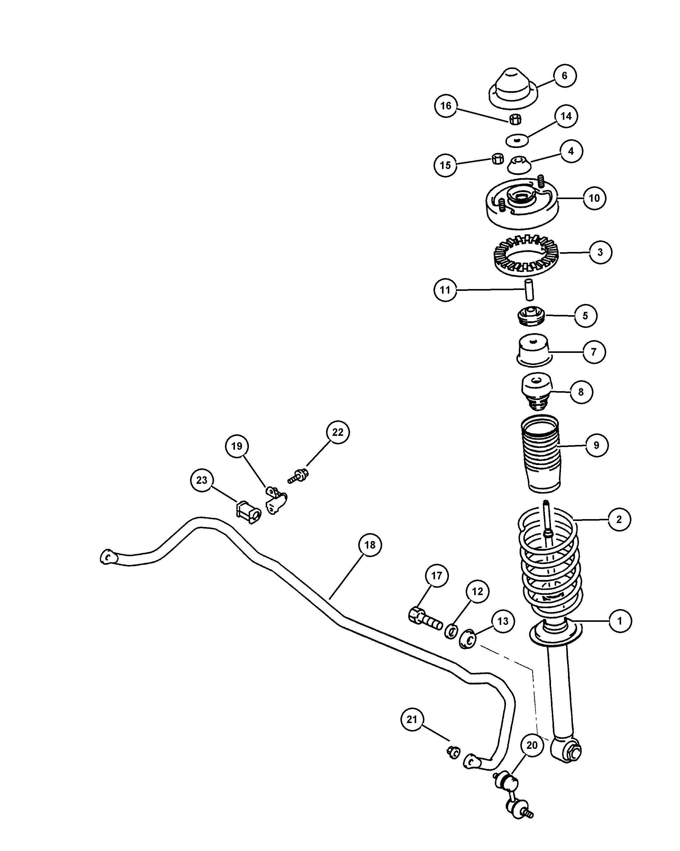 Mitsubishi MR33 3762 - Çubuq / Strut, stabilizator furqanavto.az