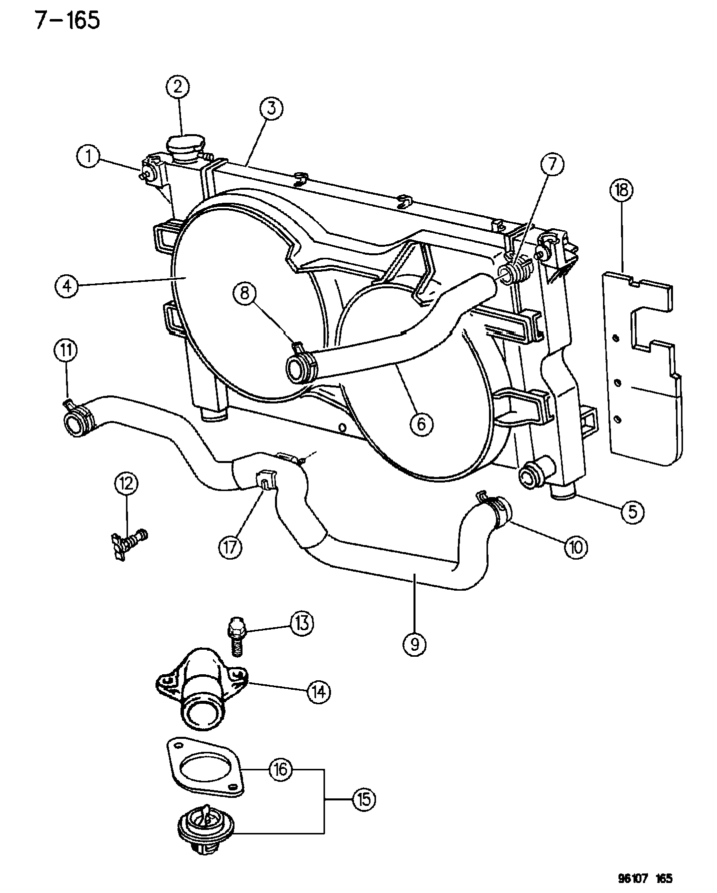 Dodge 468 2588 - Radiator, mühərrikin soyudulması furqanavto.az