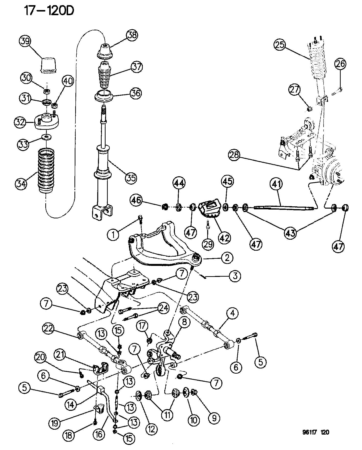 Chrysler 469 5030 - Üst Strut Montajı furqanavto.az