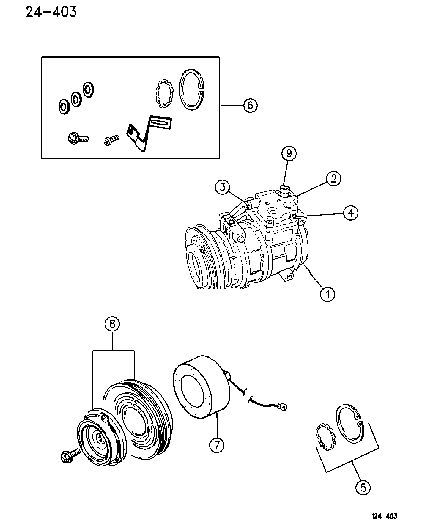 Chrysler 526 4732 - Kompressor, kondisioner furqanavto.az