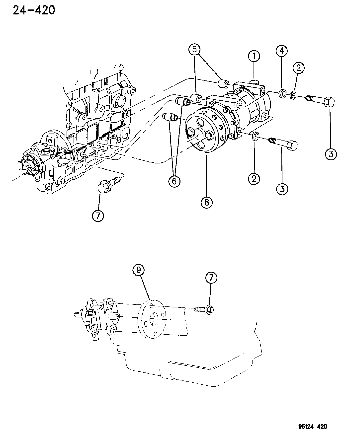 Alfa Romeo 467 7344 - Kompressor, kondisioner furqanavto.az