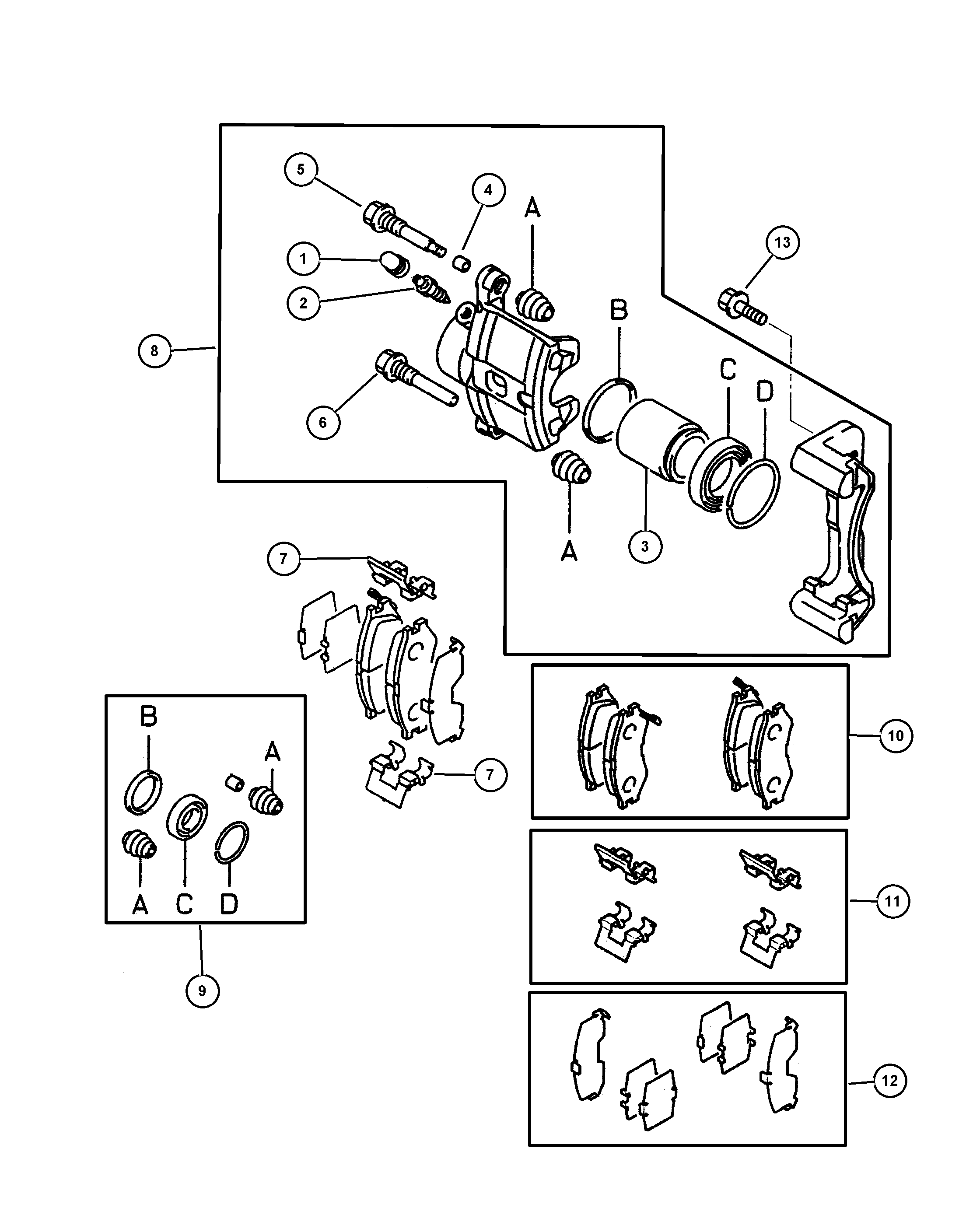 Chrysler MR12 9583 - Əyləc kaliperi furqanavto.az