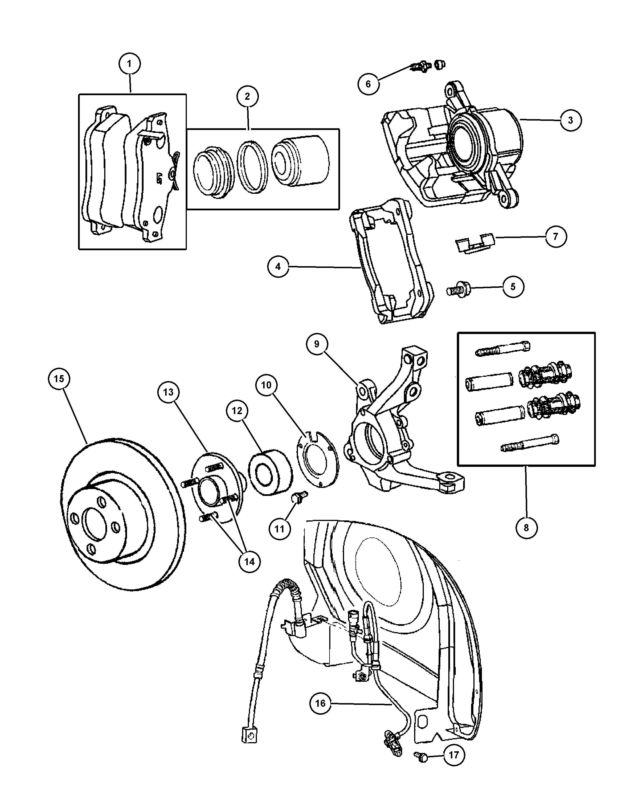 Chrysler 4670 292AE - Təkər Qovşağı furqanavto.az