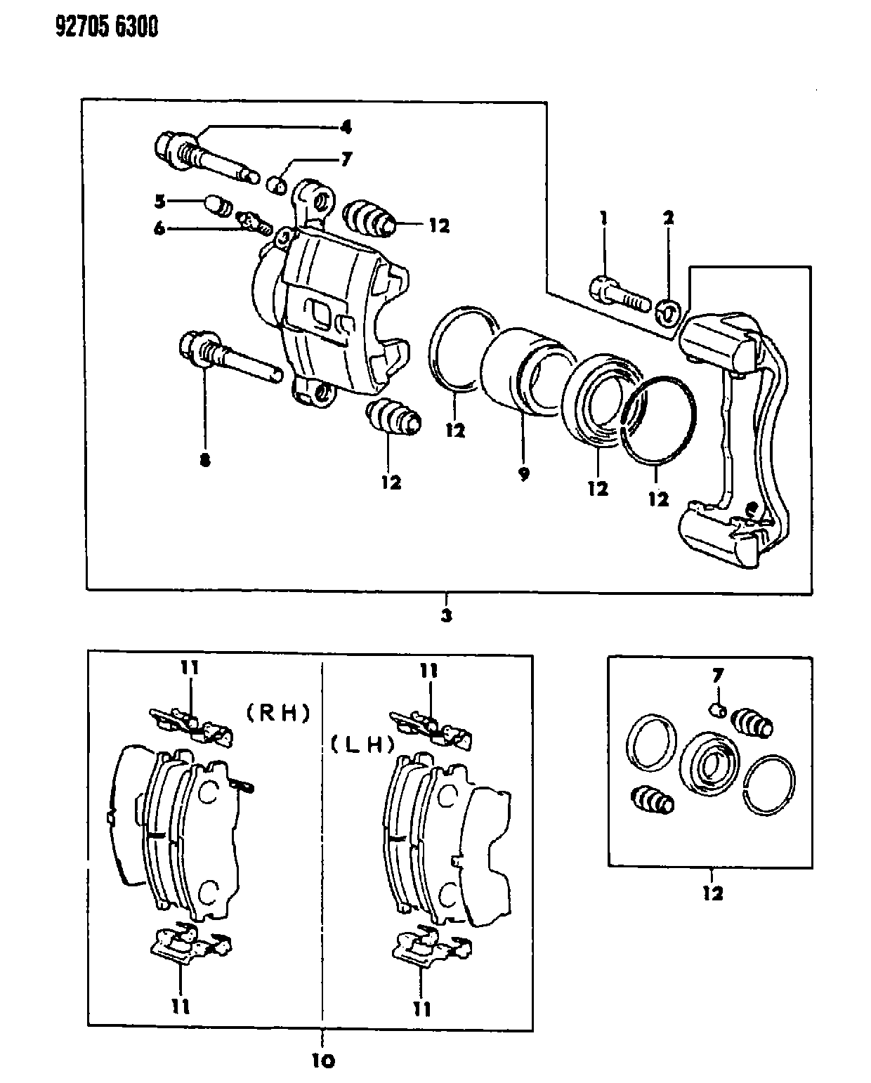 Plymouth MB89 5072 - Əyləc altlığı dəsti, əyləc diski furqanavto.az