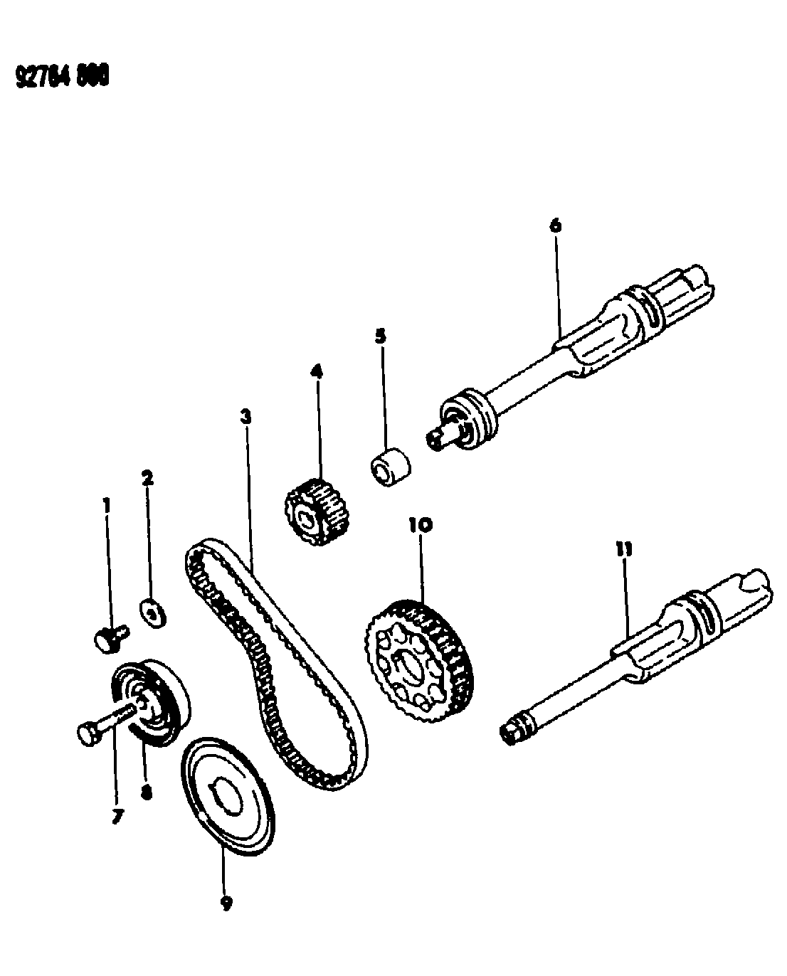 Mitsubishi MD10 6103 - Vaxt kəməri furqanavto.az