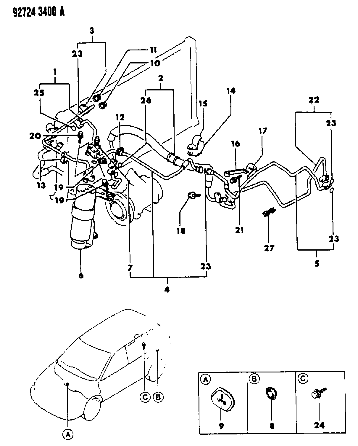 Mitsubishi MB-899497 - Quruducu, kondisioner furqanavto.az