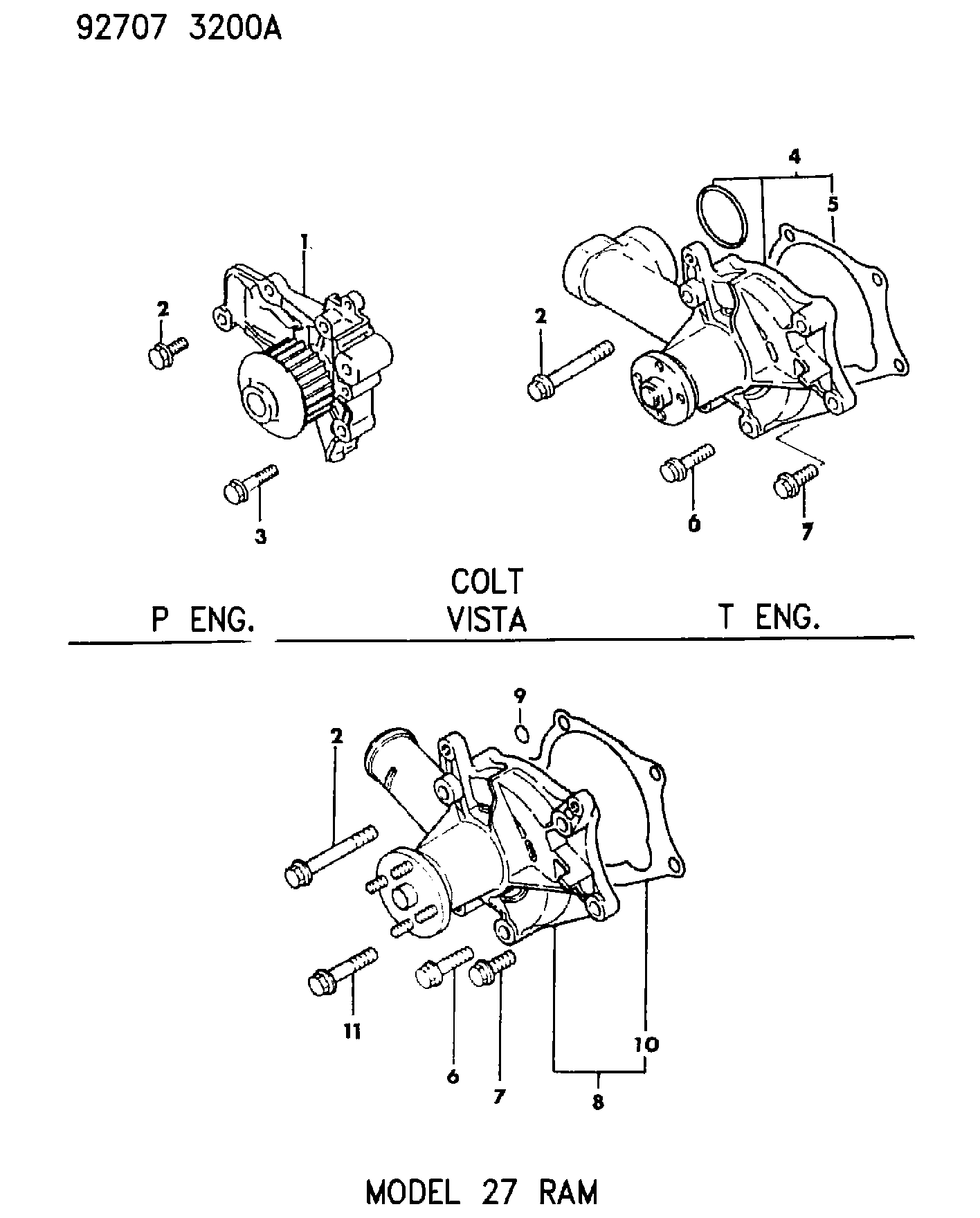 Chrysler MD99 7615 - Su nasosu furqanavto.az