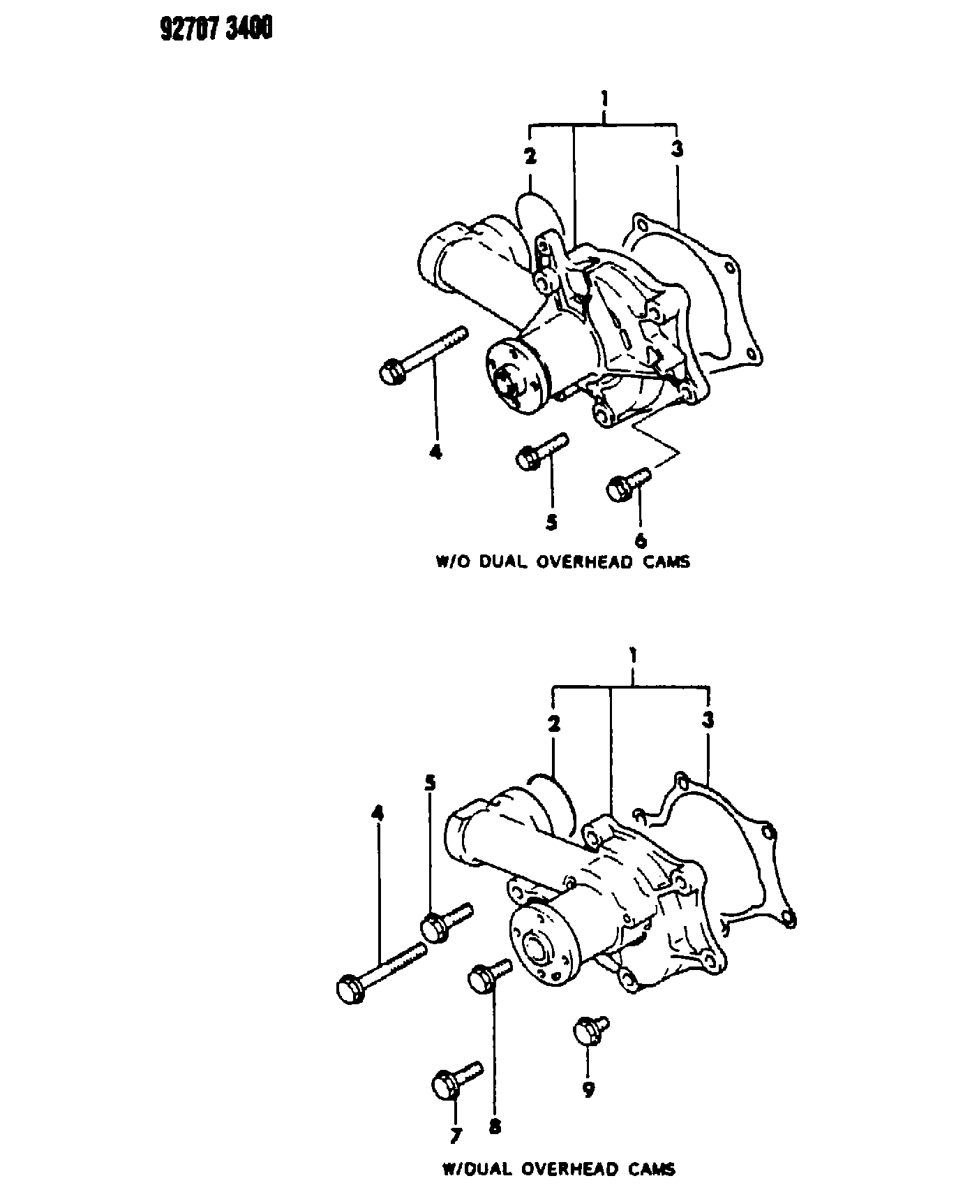 Chrysler MD97 2053 - Su nasosu furqanavto.az