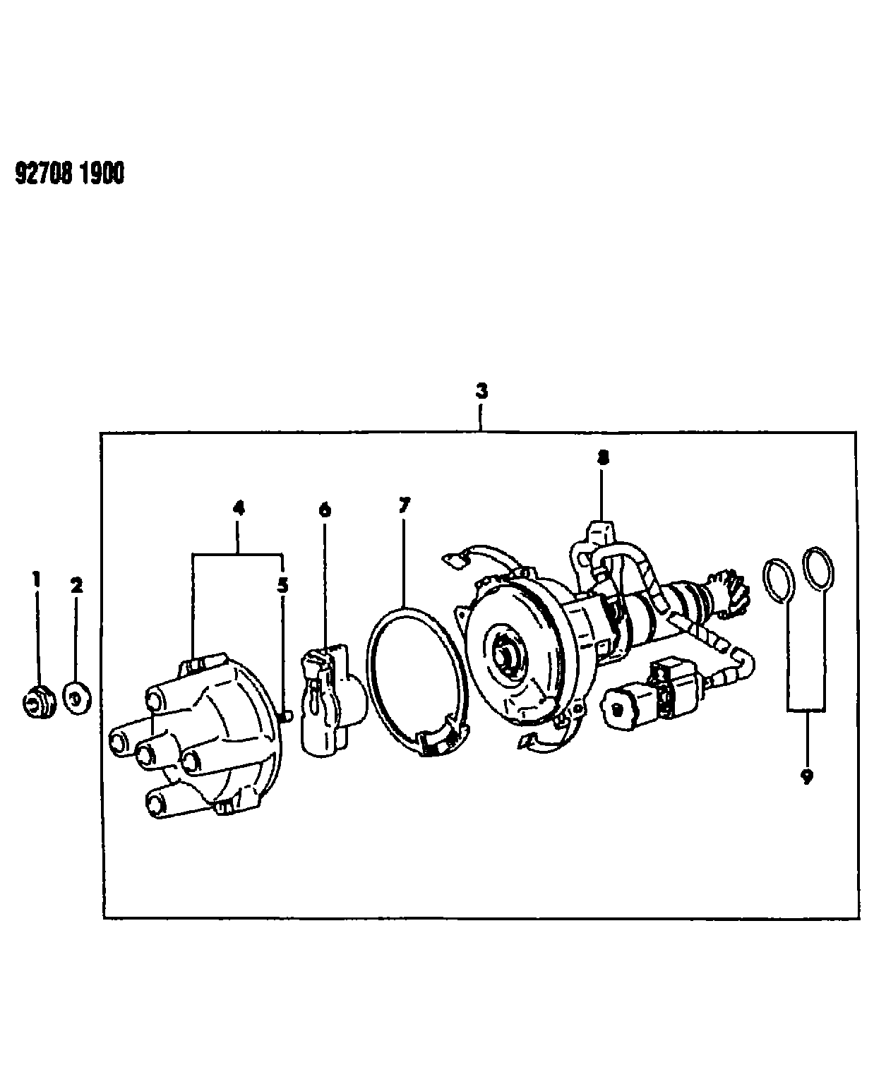 Mitsubishi MD 602 949 - Distribyutor qapağı furqanavto.az