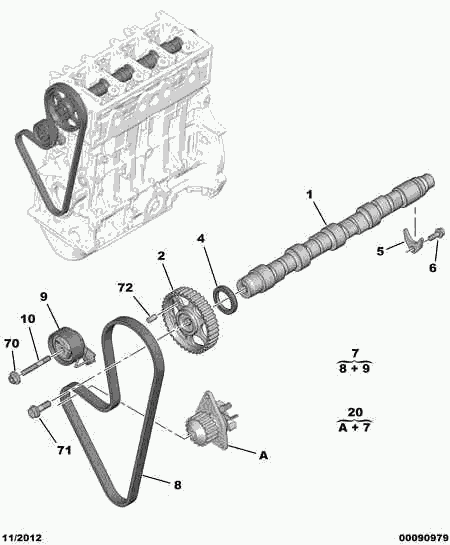 PEUGEOT 6936.C6 - Üst Strut Montajı furqanavto.az