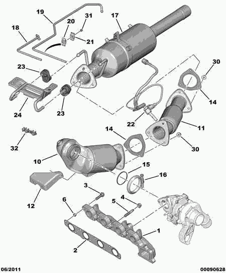 PEUGEOT 16 066 046 80 - Asortiment, his/hissəcik filtrlərinin təmiri furqanavto.az