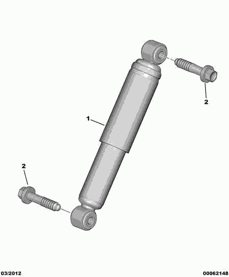 FIAT 5206 LT - REAR SUSPENSION SHOCK-ABSORBER furqanavto.az