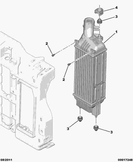 Volvo 0384 G6 - AIR-AIR DISTRIBUTION CHAMBER furqanavto.az