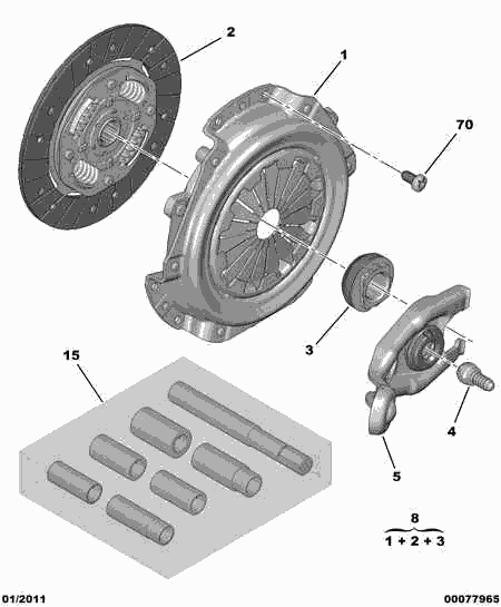 MOVI 2052 87 - CLUTCH KIT www.furqanavto.az