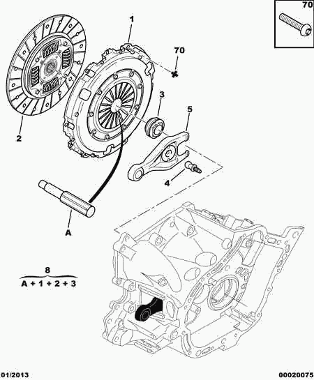 PEUGEOT 2041.94 - Debriyajın buraxılması üçün rulman furqanavto.az