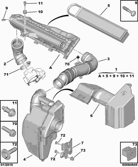 Eicher 1444 RK - Hava filtri furqanavto.az