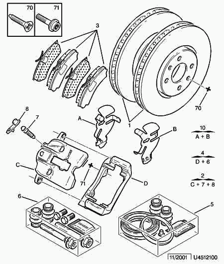 PEUGEOT 4439.20 - BRAKE CALIPER PACKED STUD www.furqanavto.az