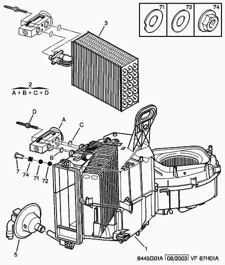 Lancia 6461 F9 - REFRIGERAT PRESS RELIEF VALVE furqanavto.az