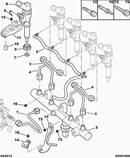 PEUGEOT 1982 60 - Mühür dəsti, injektor ucluğu furqanavto.az