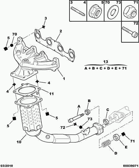 Talbot 1731 P2 - Katalitik çevirici furqanavto.az