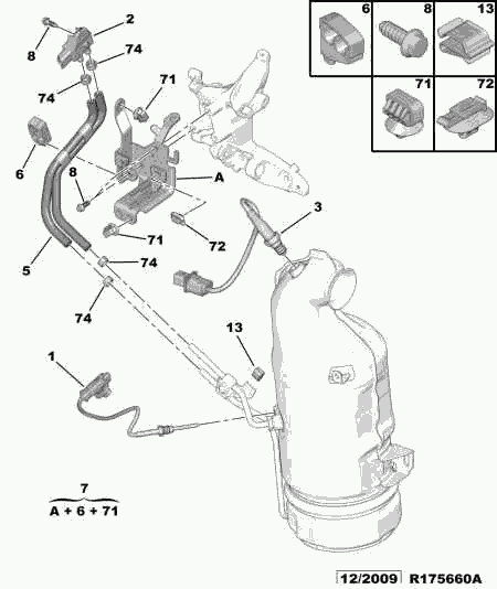 DS 1618 NF - Sensor, işlənmiş qazın temperaturu furqanavto.az